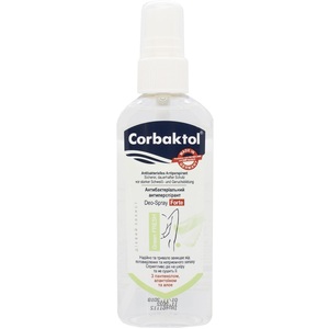 Антиперспирант-спрей Corbaktol Green Fresh Deo-Spray 80 мл