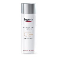Крем Eucerin 87921 Гиалурон-Филлер CC с моментальной коррекцией кожи лица светлый 50мл